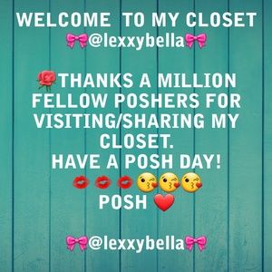 🎀 WELCOME  TO MY CLOSET 🎀